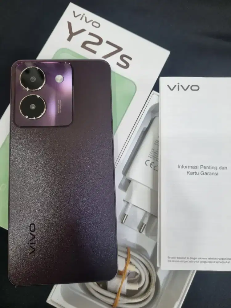 VIVO Y27S 8/128 FULLSET MULUS LIKE NEW