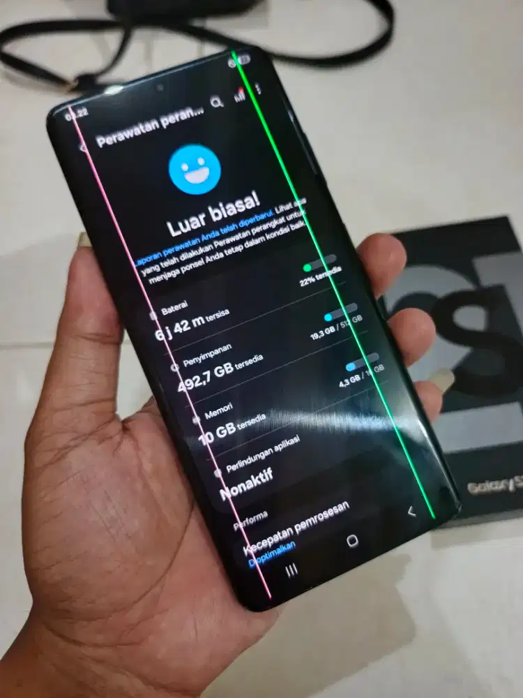 Samsung S21 Ultra 16/512 Sein fullsst mlusss, mnus gris & sinyal bulet