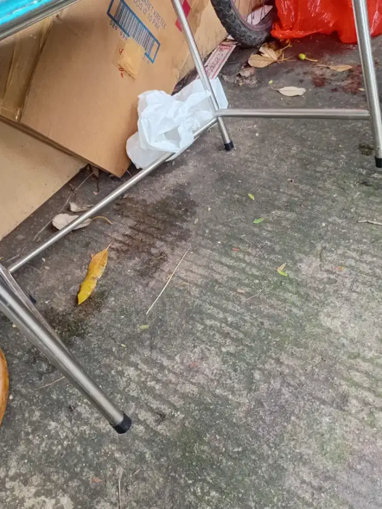 Meja dapur stainless