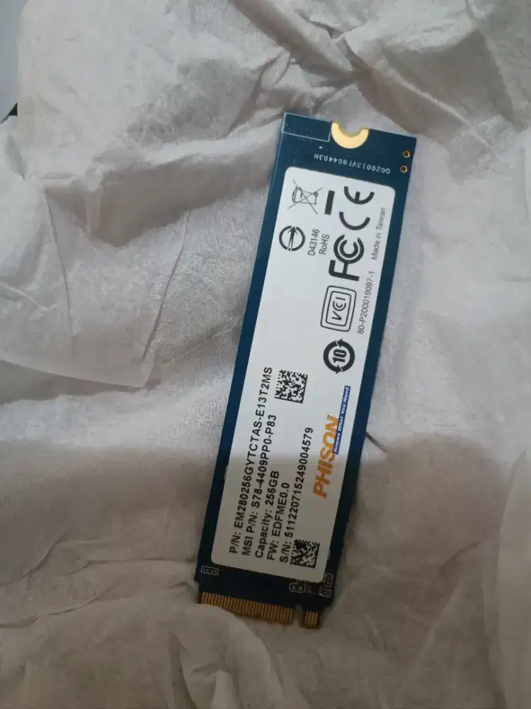 Phison 256GB NVME
