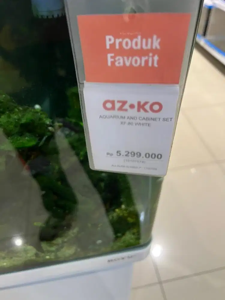 Aquarium n cabinet l, cicilan pasti mulai dari 500rb/ bulan