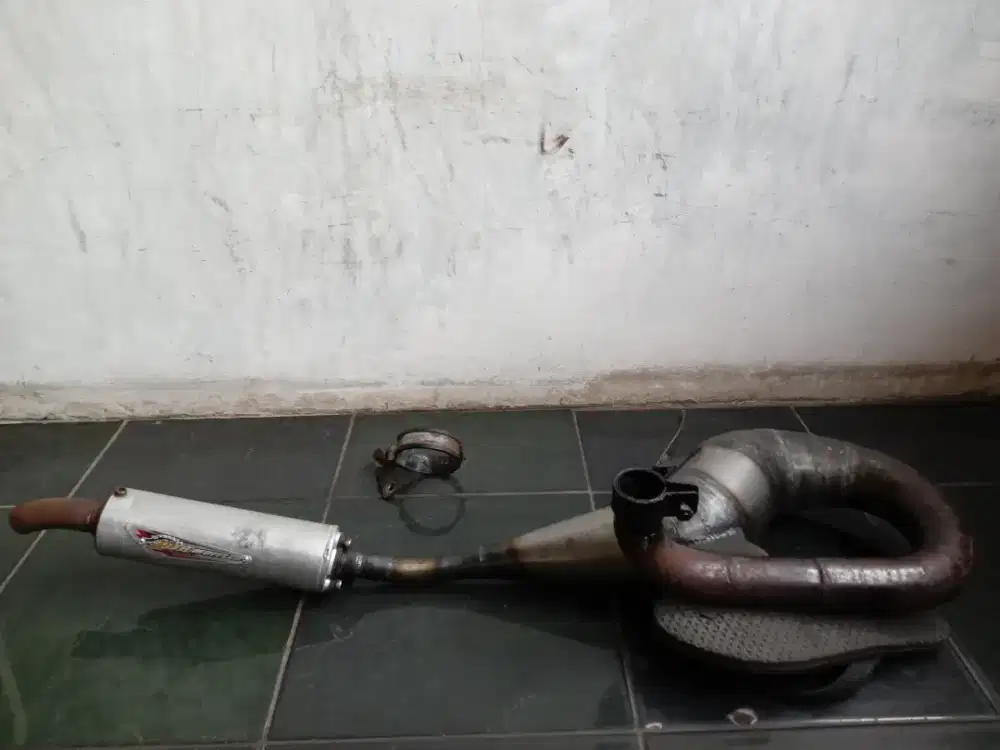 Knalpot vespa ziegi muffler