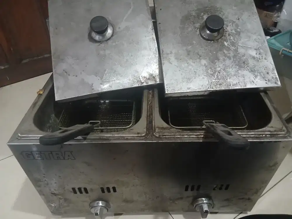 Pengorengan deep fryer gas getra