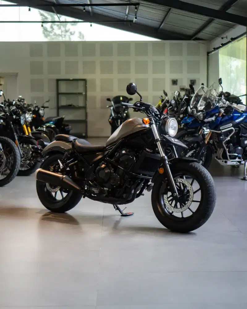 Honda Rebel 500 Matte Axis Grey 2017