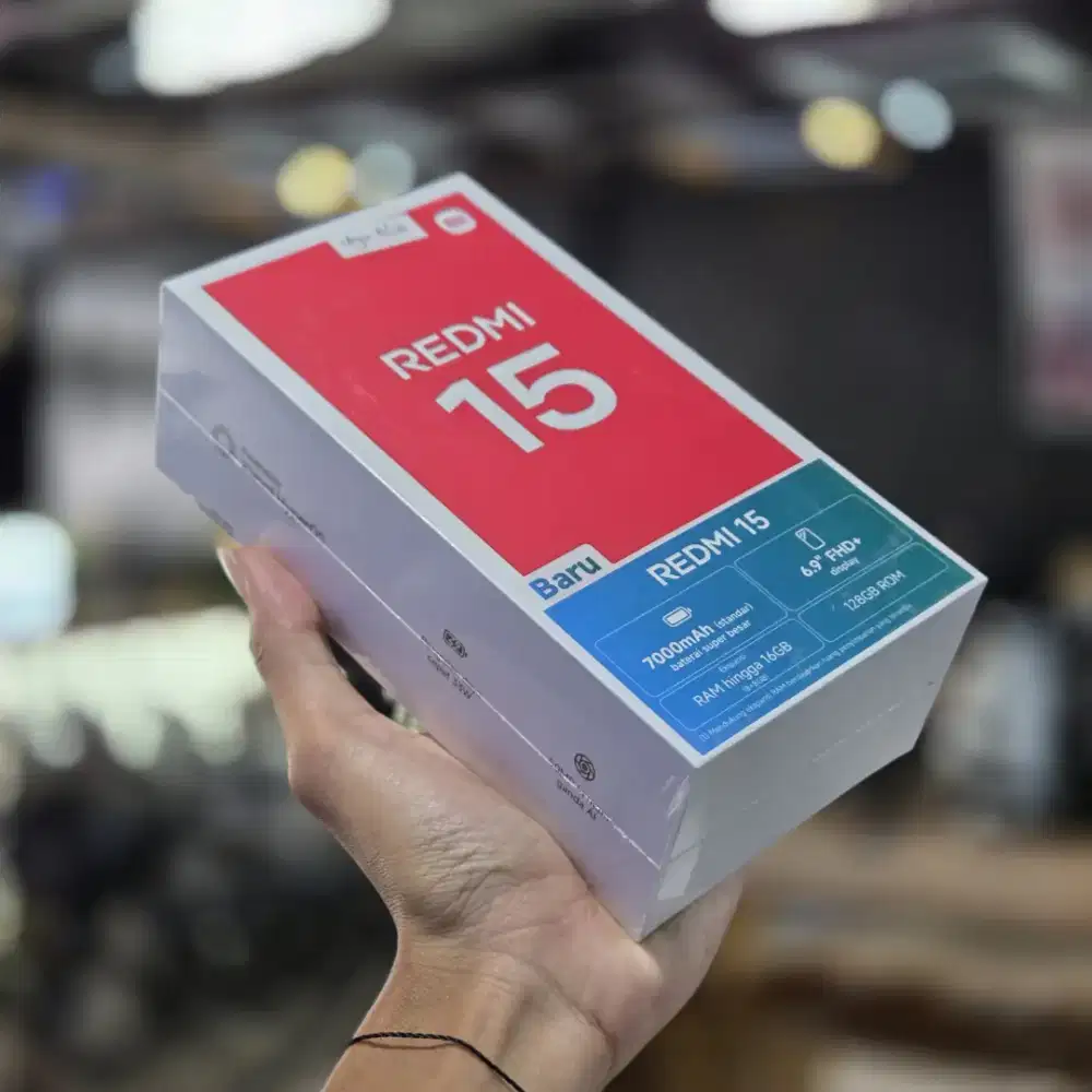 Redmi 15 8/256 Bisa cicilan syarat KTP saja