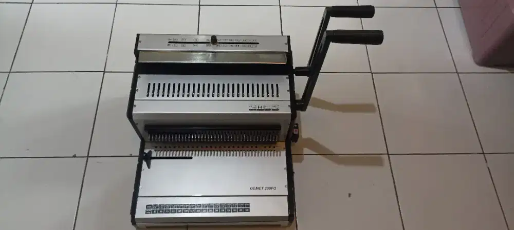 Mesin Jilid Gemet 200 FO Original