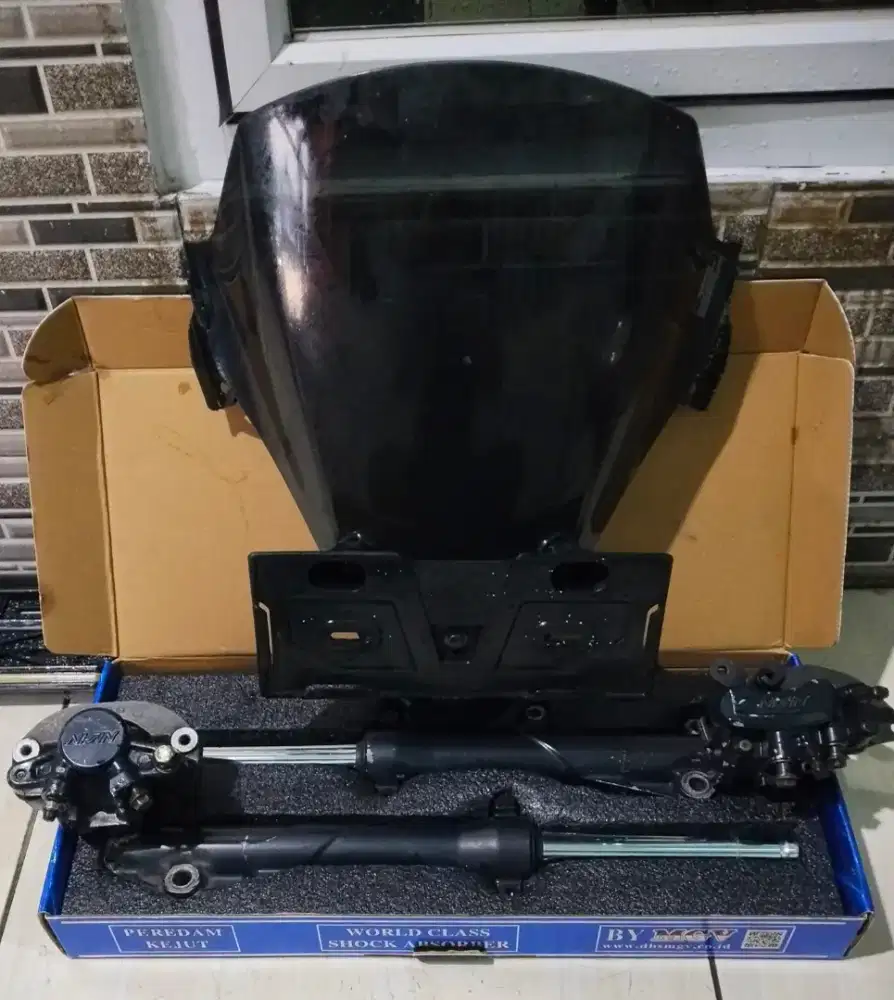 Shock depan dan kaliper pcx 150 CBS