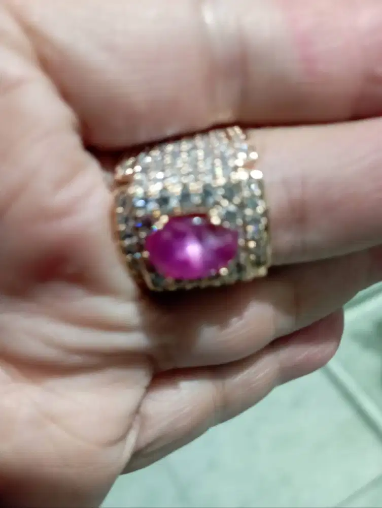 BERLIAN GIA 1.01 CT BATU STAR RUBY 3.20 CT