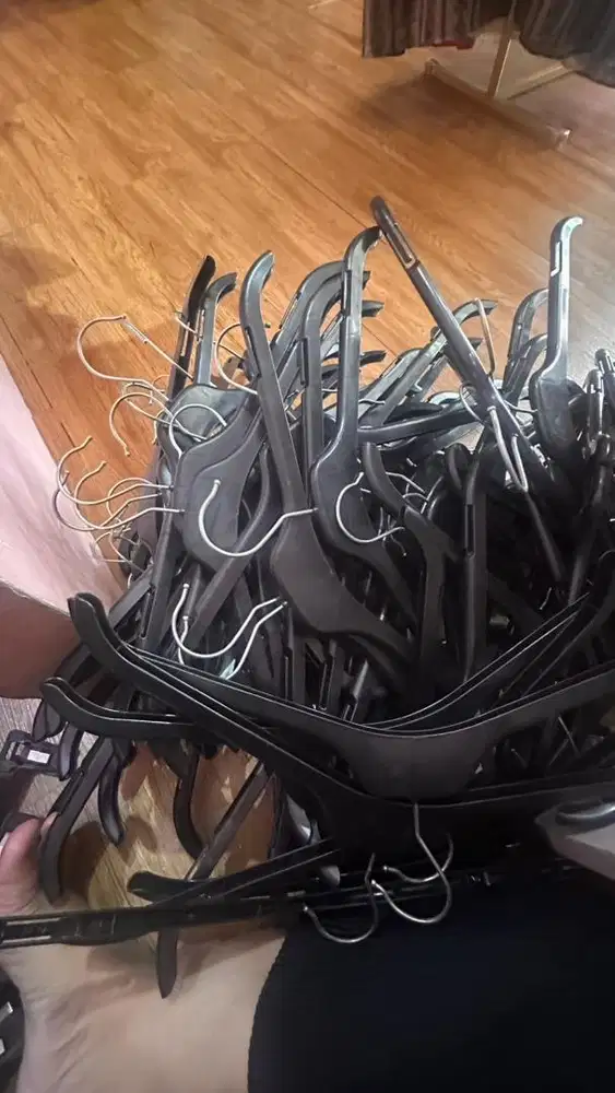 Jual hanger baju dan celana second/38.000/10 pcs