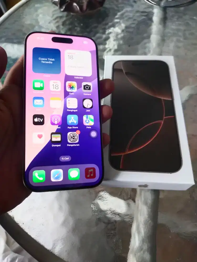 Iphone 16 pro 128gb ibox fullset mulus ba a deskripsi bisa tt hp lain