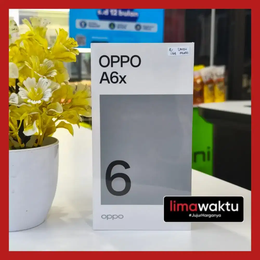 Oppo A6X garansi resmi