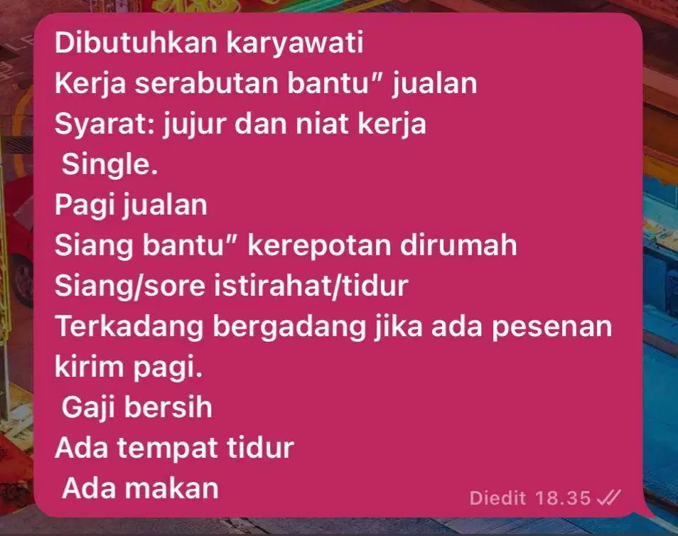 Kerja bantu bantu atau serabutan