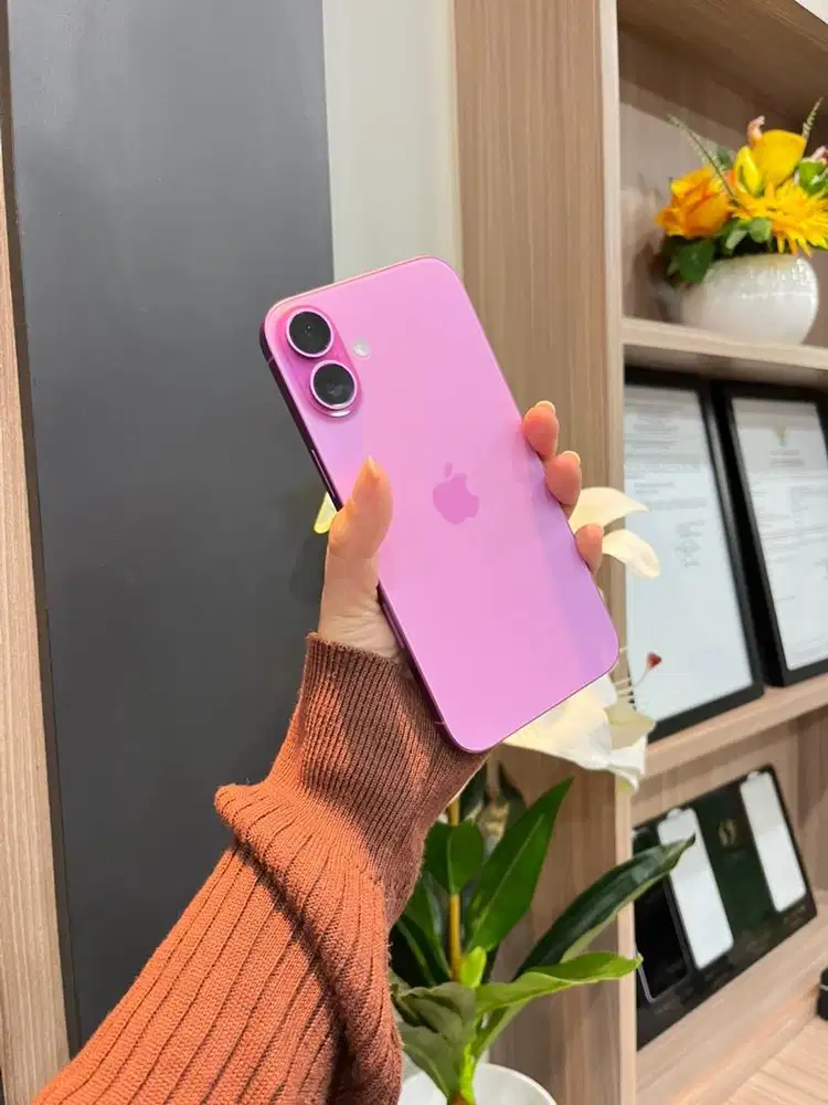 Iphone 16 plus pink 128gb ex resmi
