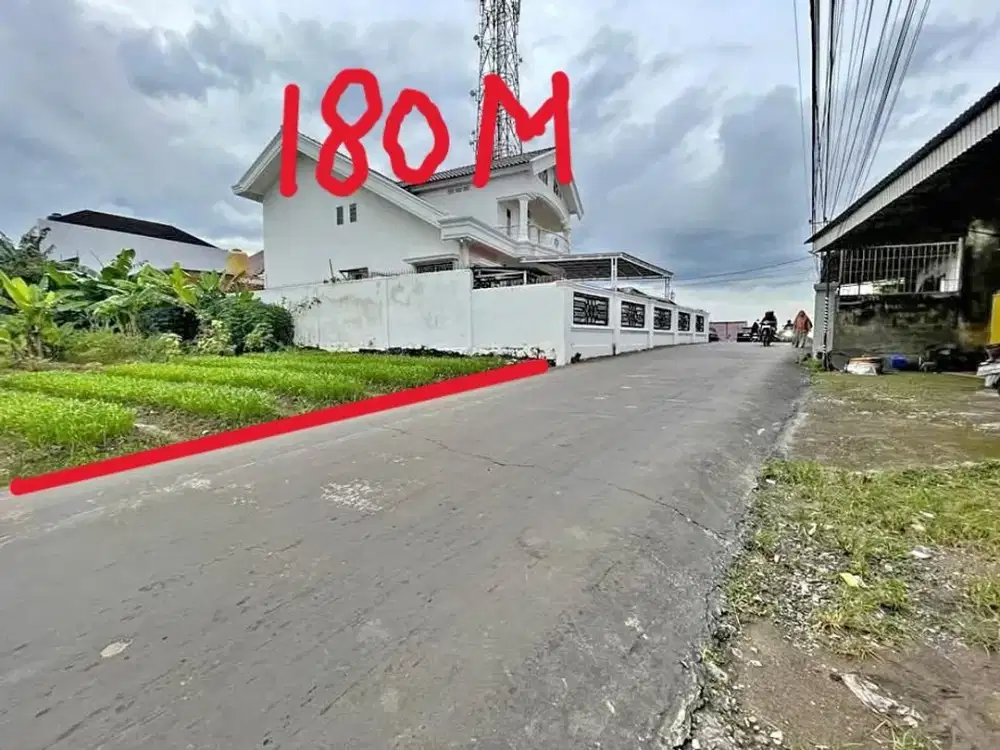 Jual tanah pinggir jalan / shm di area JL S Parman Palembang
