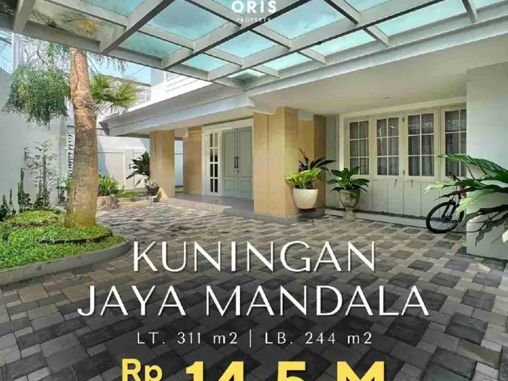 Rumah Newly Renovated Semi Furnished di Jaya Mandala Kuningan Jakarta Selatan