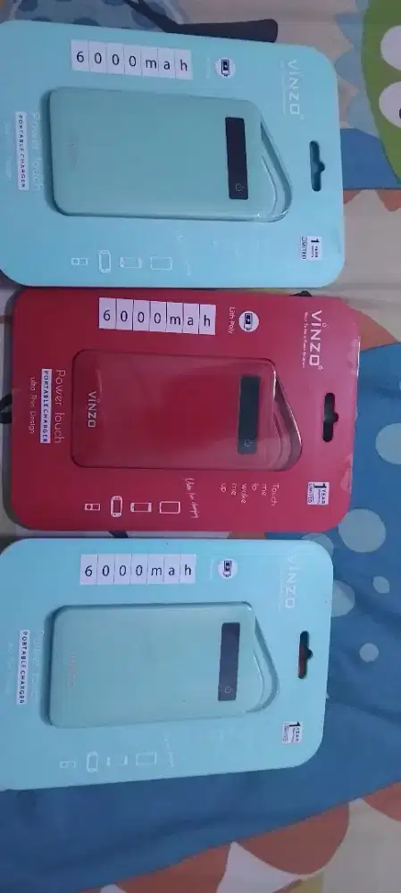 Powerbank Vinzo 6000MAH slim