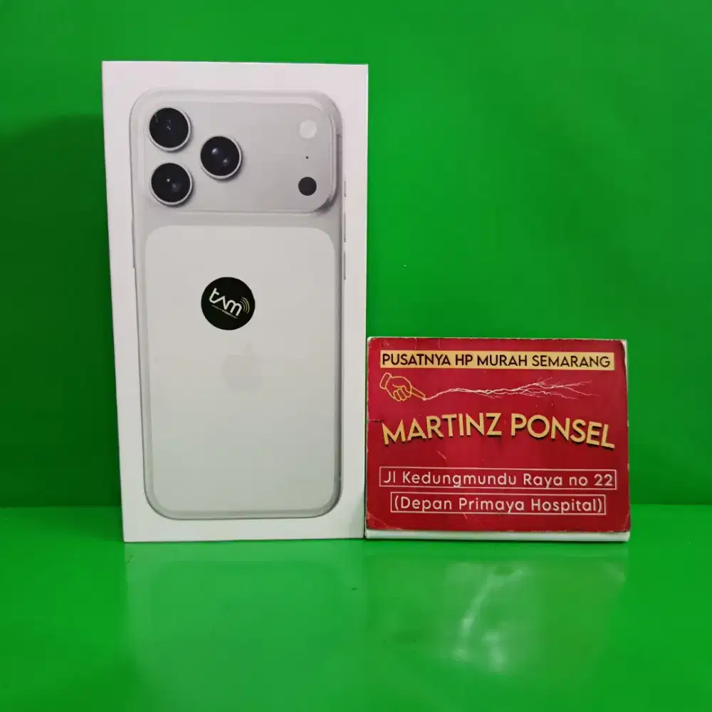 Iphone 17 pro max silver 256gb