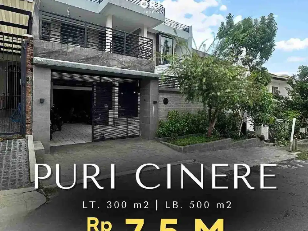 Rumah Newly Renovated Tahun 2022 Dalam Komplek di Puri Cinere Depok