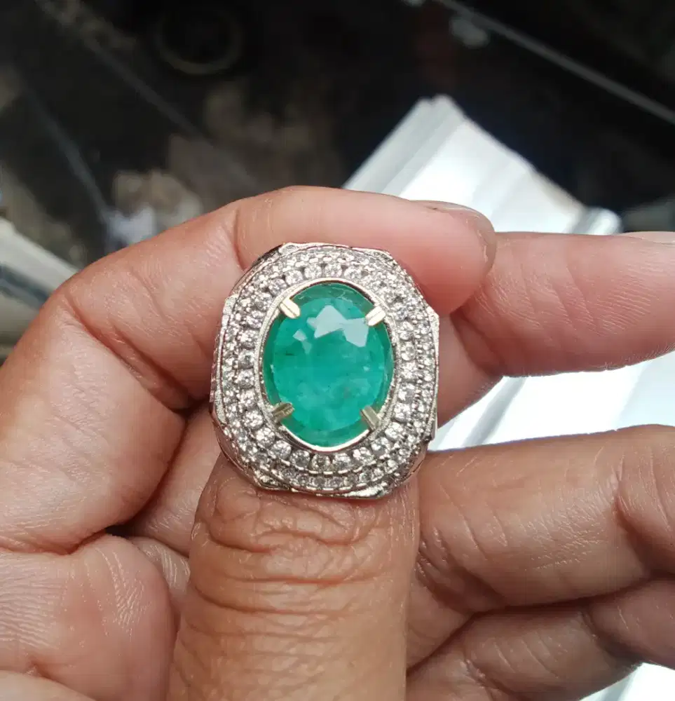 Batu zamrud Colombia 3,6crt