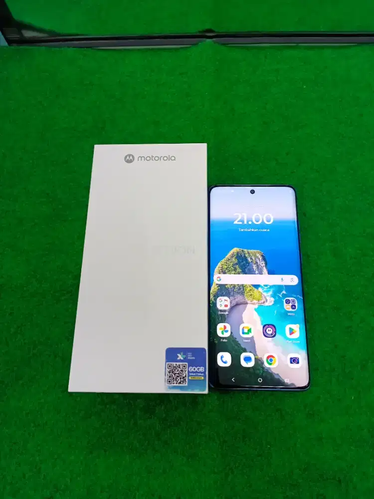 motorola edge 60 fusion ram 12/256gb lengkap mulus