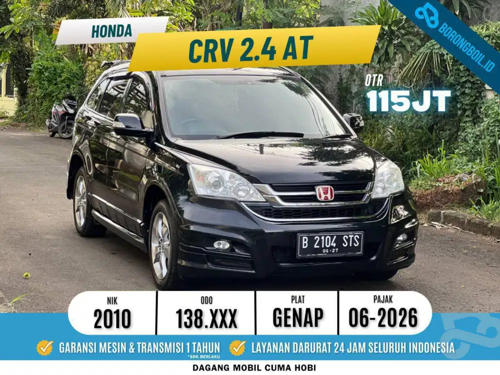 Honda CRV 2.4 AT 2010 Hitam