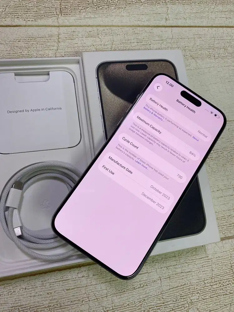iPhone 15 Pro max 256GB resmi