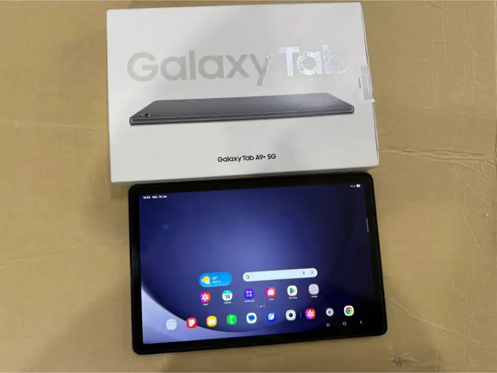 Samsung Galaxy Tab A9 Plus 5G 8/128GB Fullset Mulus Garansi Resmi