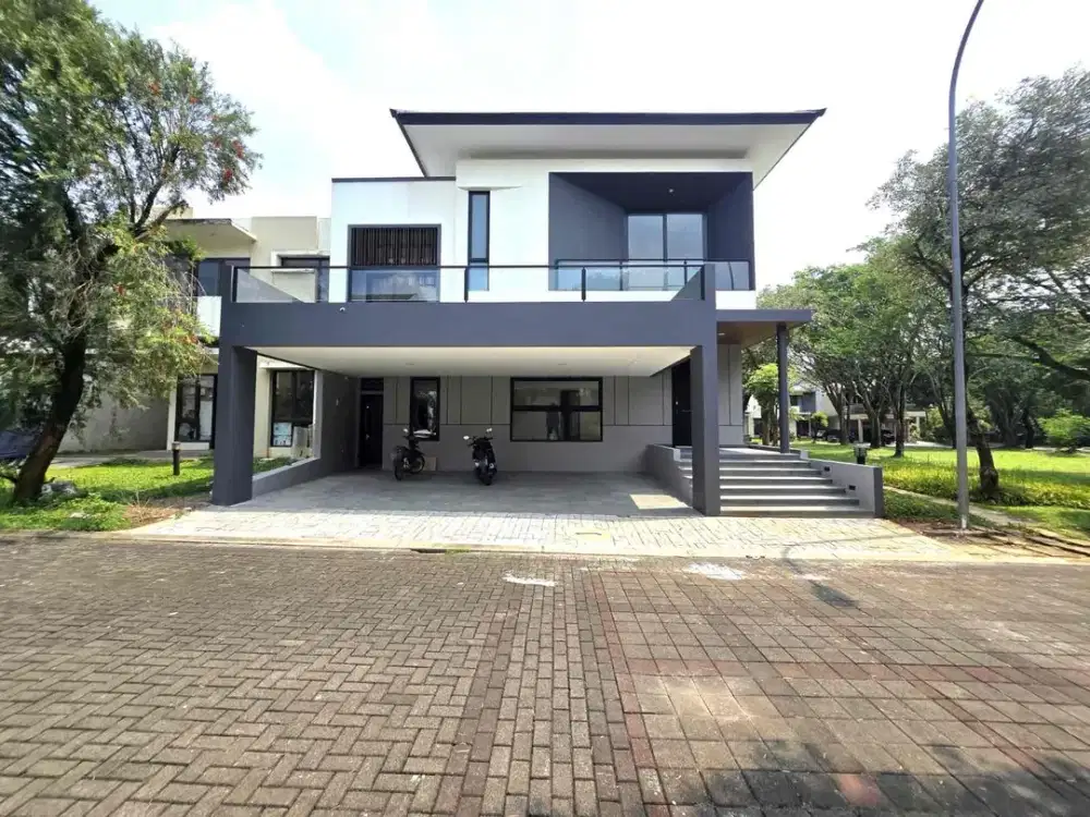 Dijual Rumah Baru Bangunan Mandiri Hook Taman Foresta Cluster Giardina BSD City Tangerang