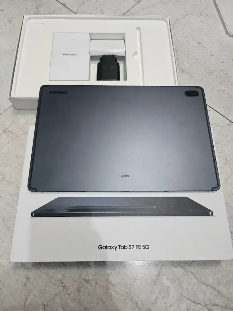 Samsung Tab S7 FE 5G Mulus Fullset