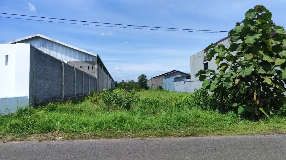 DIJUAL TANAH STRATEGIS DI CEPER KLATEN - COCOK UNTUK USAHA & INVESTASI