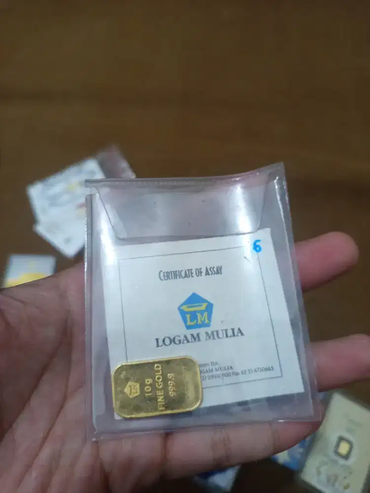 Emas antam 10 gram nego bensin lok BGR kota (not logam mulia LM UBS)
