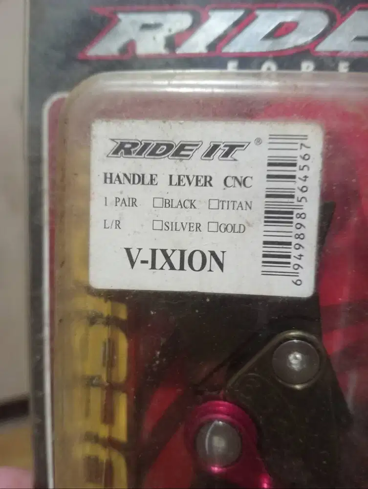 Handle rem Vixion baru tidak pernah di pakai