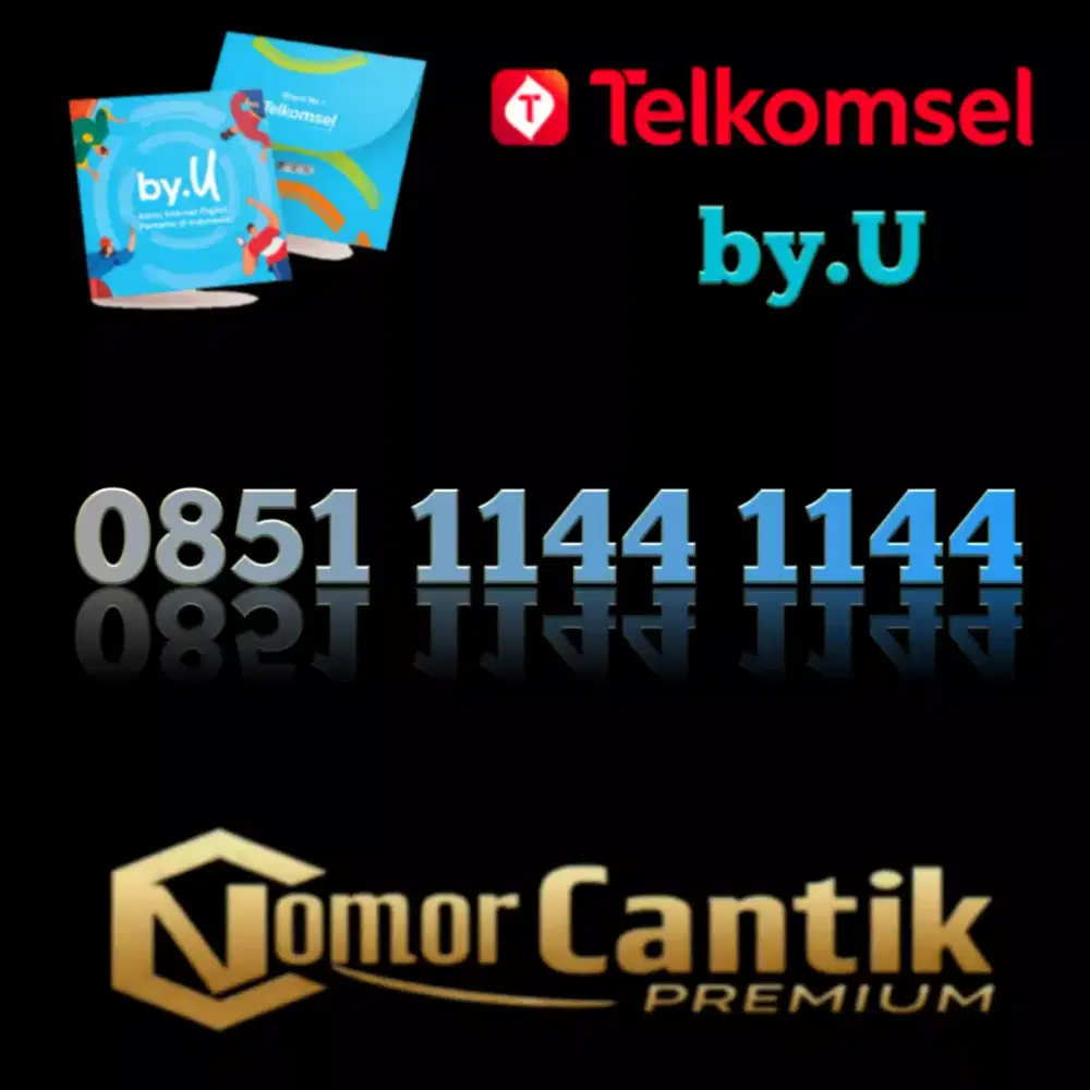 Nomor Cantik Exsclusive Telkomsel Byu Limited Edition Berkualitas