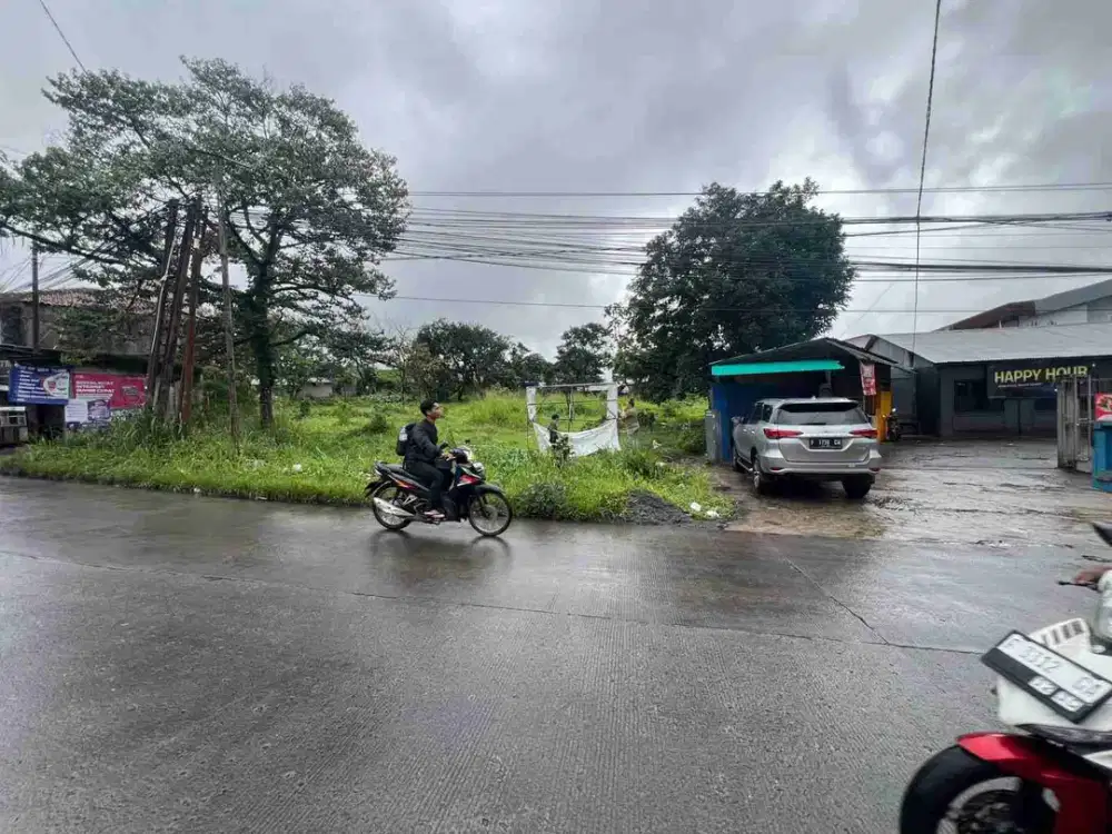 dijual tanah bagus pinggir jalan di ciapus