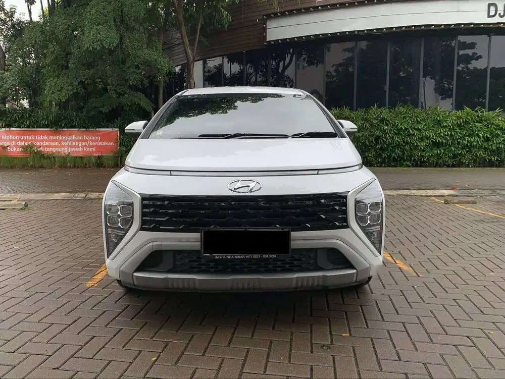 HYUNDAI STARGAZER TREND ESSENTIAL AT 2024 PUTIH KM 49RB