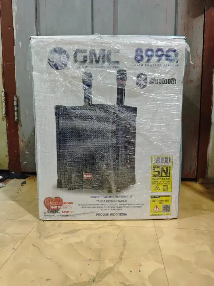Speaker Karaoke Bluetooth GMC 899Q