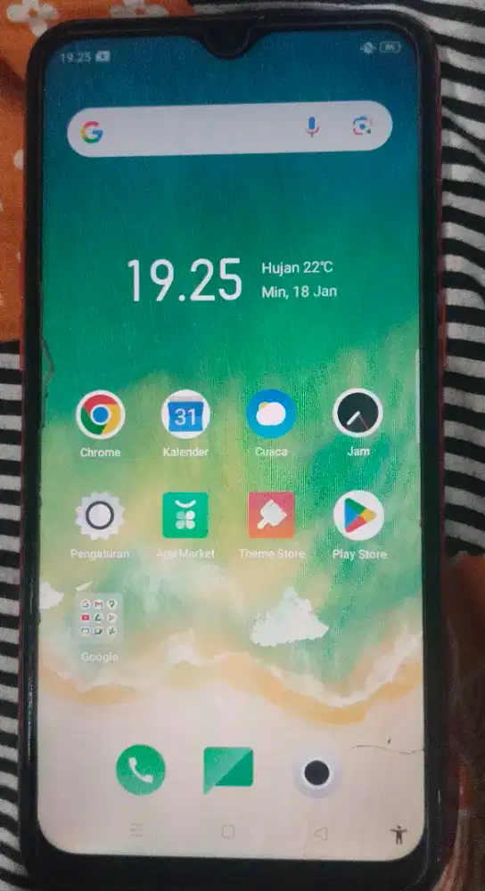 Jual Oppo A1k second kondisi mulus dus lengkap