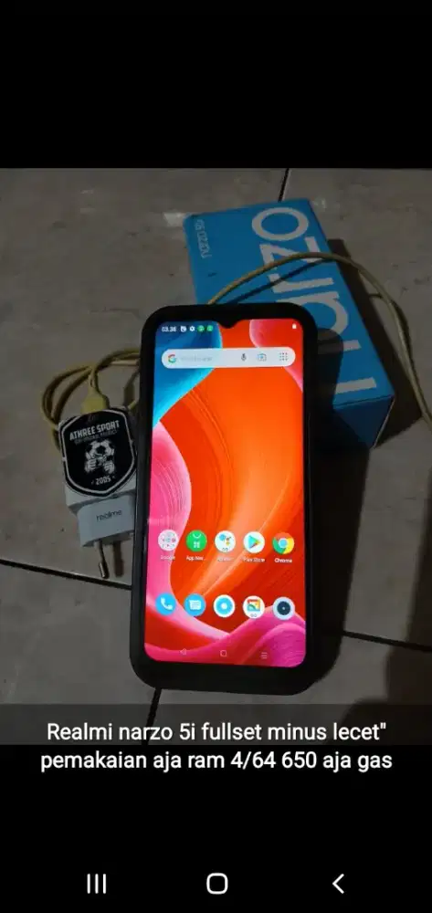 Realme nazro 5i ram 4/64 fullsef mulus no minus