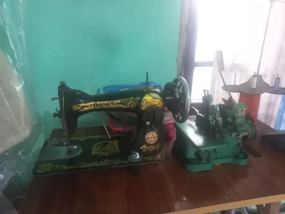 Jual borongan mesin obras dan mesin jahit