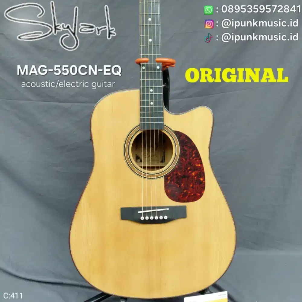 Skylark MAG-550CN-EQ Original Gitar Akustik Elektrik string