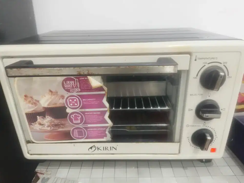 Dijual Oven Listrik Kirin Bekas