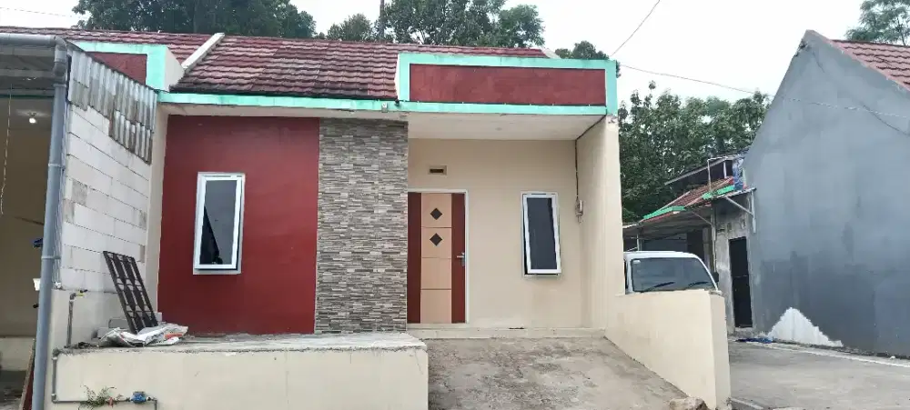 Di Jual Rumah Asri (Bangunan Baru Jadi)
