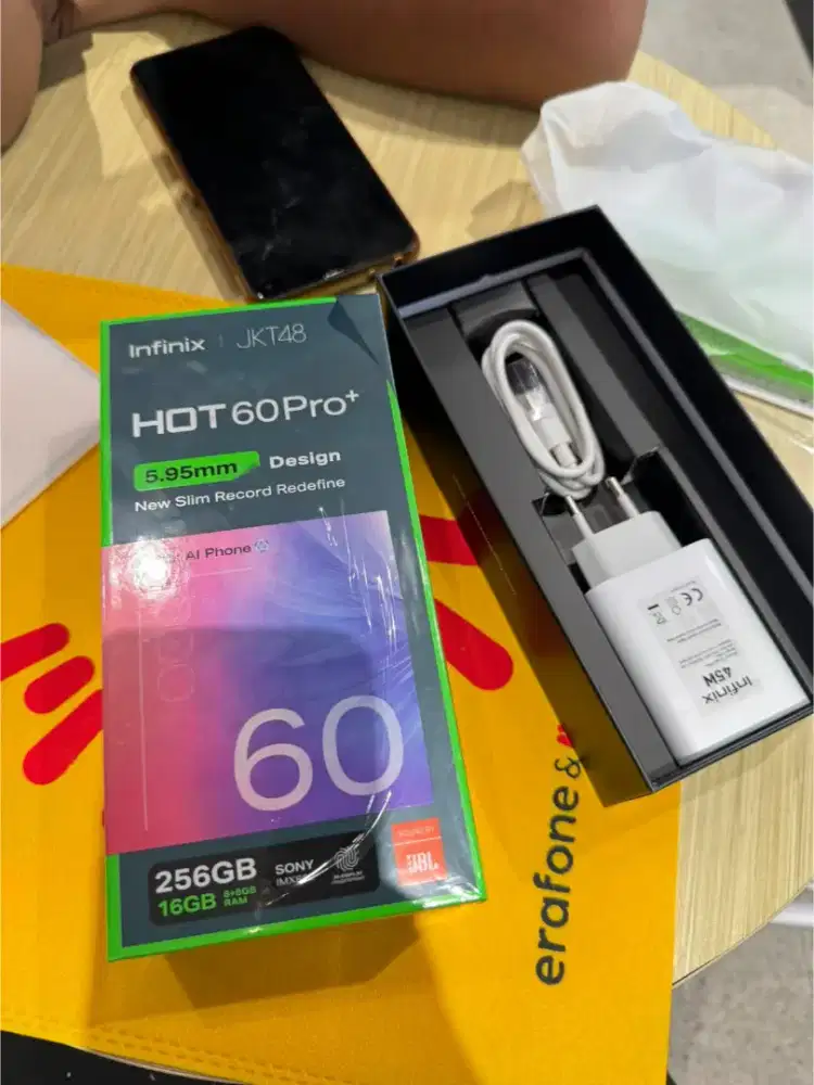 Promo Cashback Harga Infinix Hot 60 Pro + 8/256