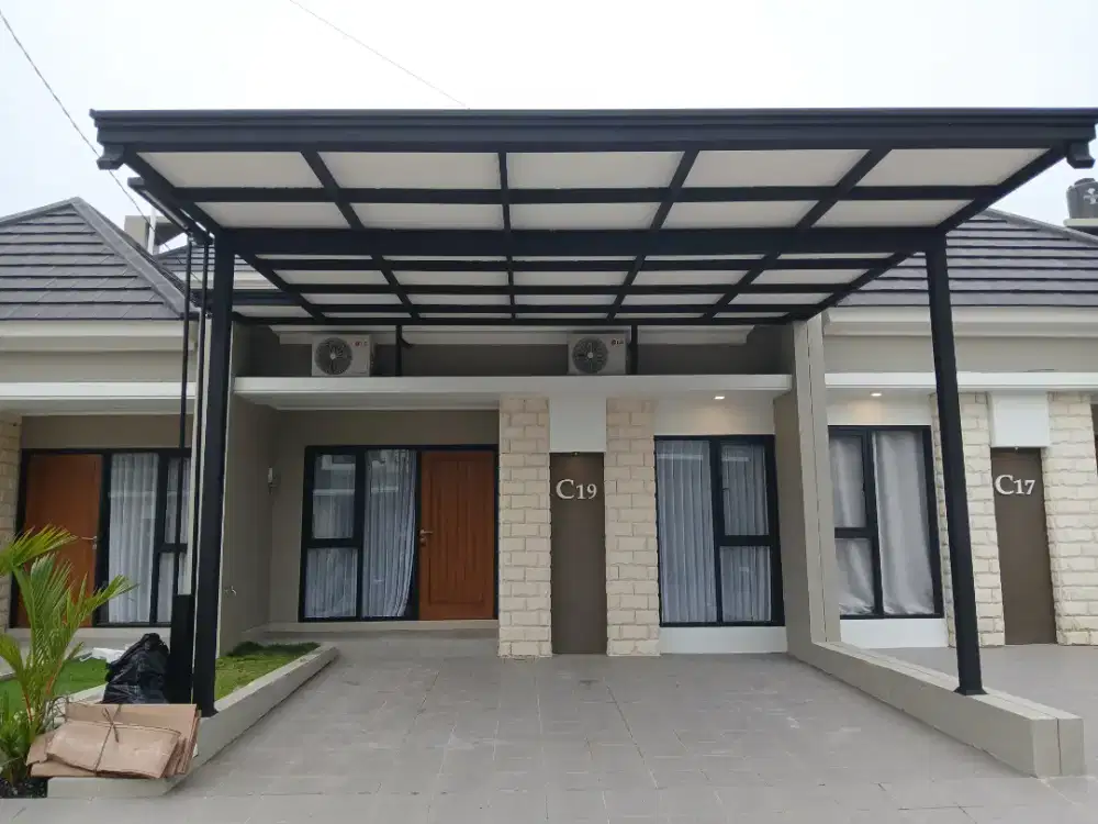 Disewakan per tahun: rumah baru & nyaman di daerah Godean, Sleman, DIY