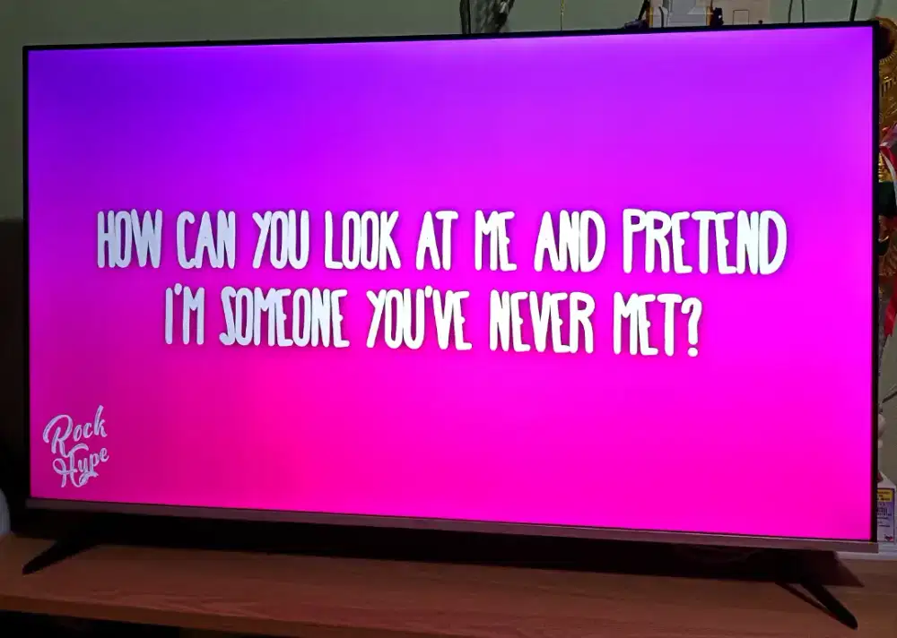 Dijual TV TCL layar LED UHD seri A30 50 inch