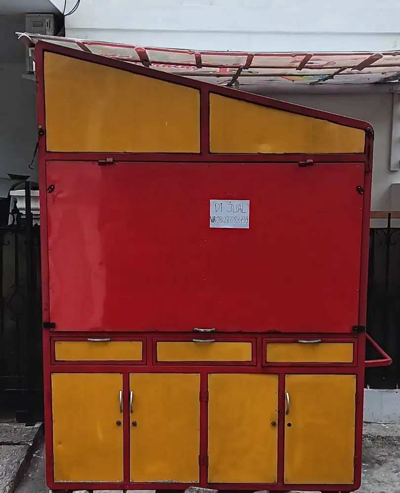 Jual Gerobak Tanpa Etalase (Bekas)