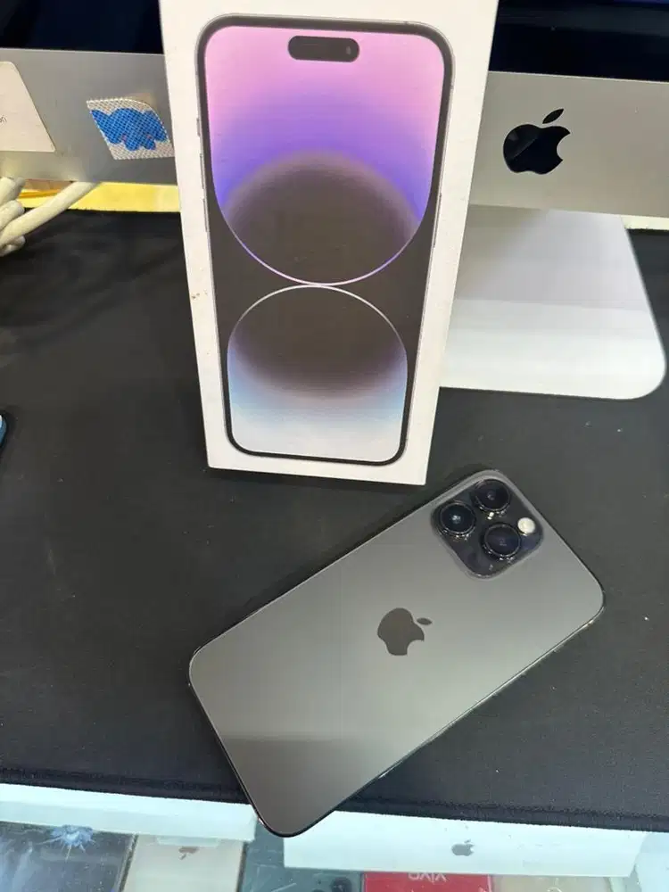 iPhone 14 Pro Max 512GB Black Eks inter cukai bh 91% Lengkap