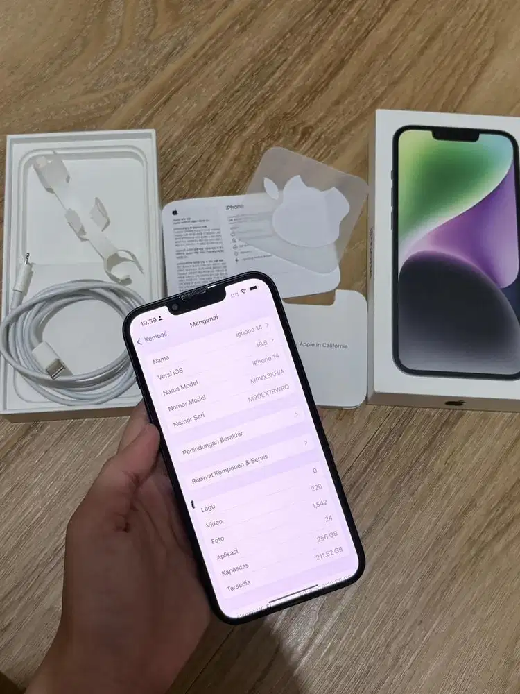 Iphone 14 256 GB Second Inter Korea Wifi Only