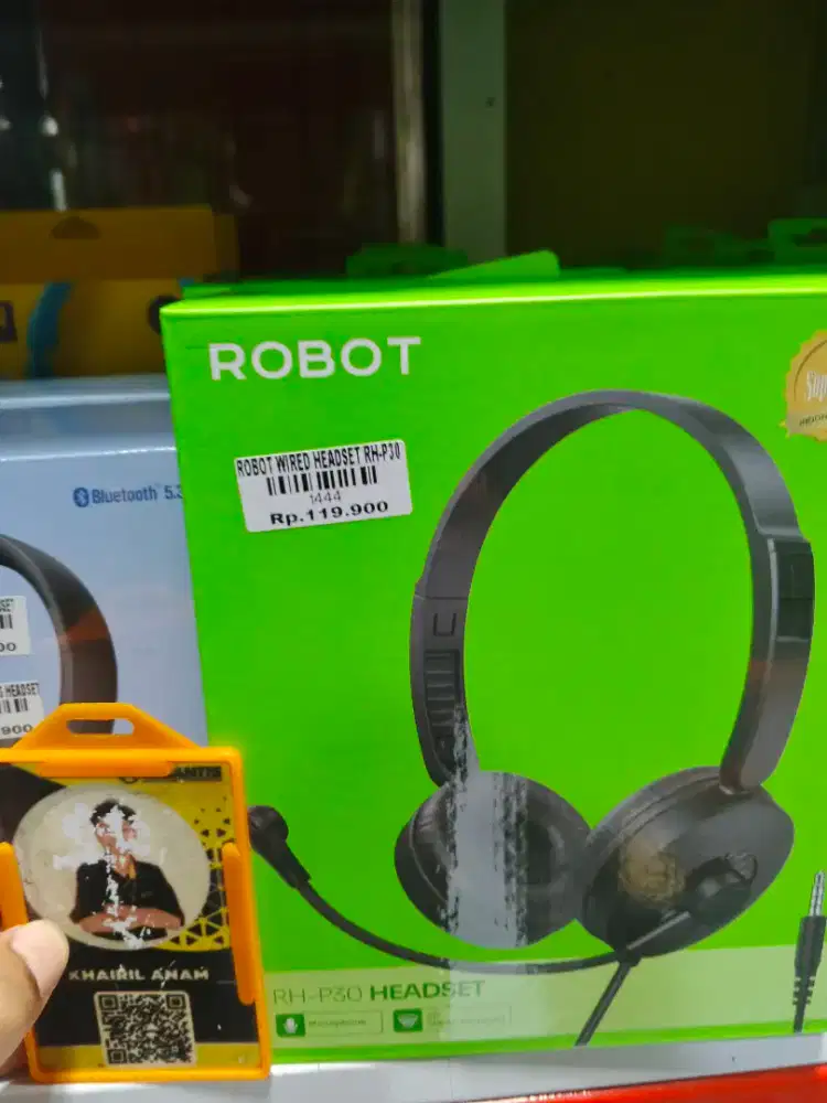 WIRED HEADSET ROBOT RH-P30