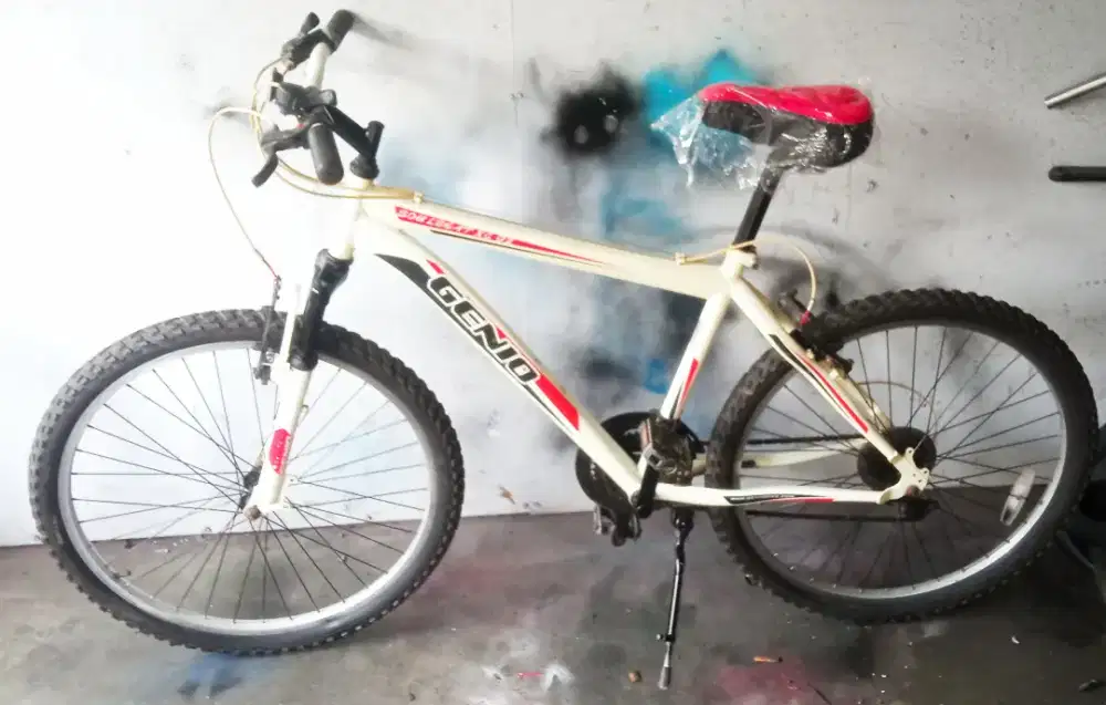 Sepeda mtb 26in genio ban baru gigi lancar jok baru